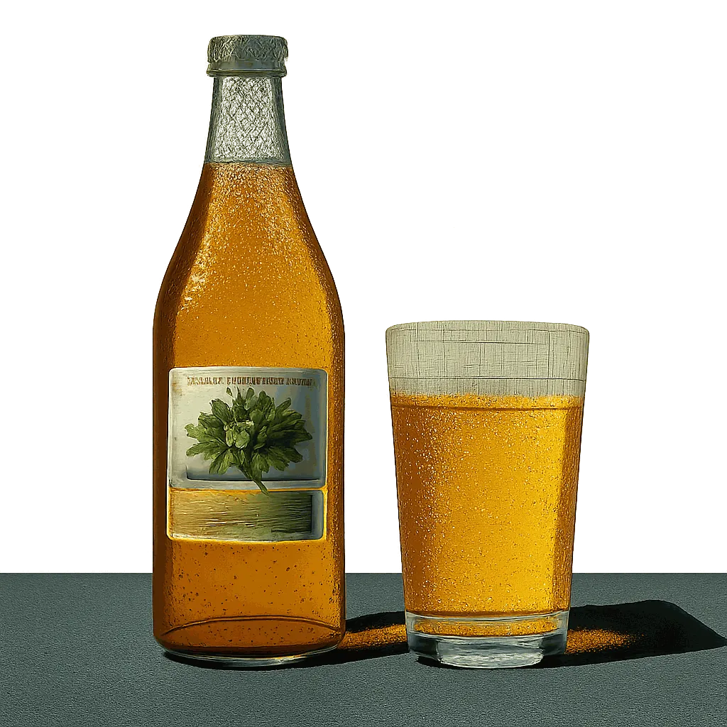 Sparkling apple juice